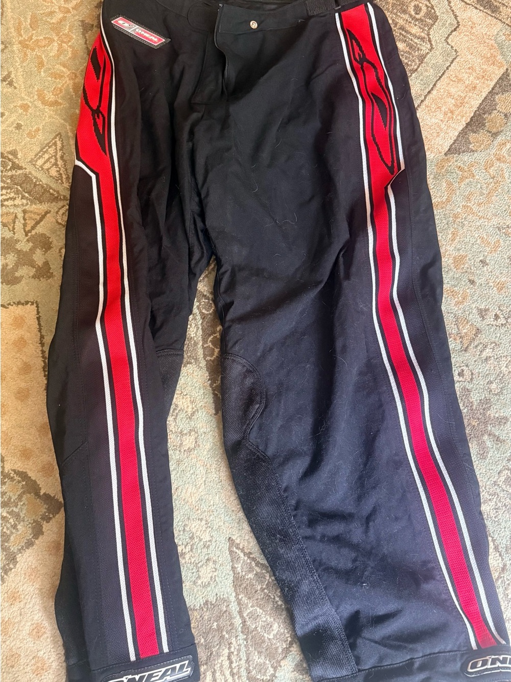 O'Neal Black Riding Pants Baggy Fit